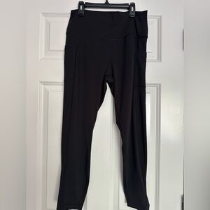 90 Degree By Reflex Black High-Waisted Leggings